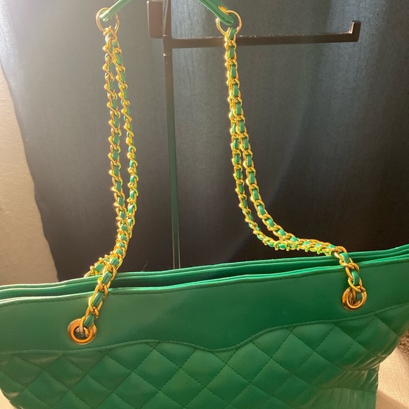 Green handbag - Picture 4 of 7